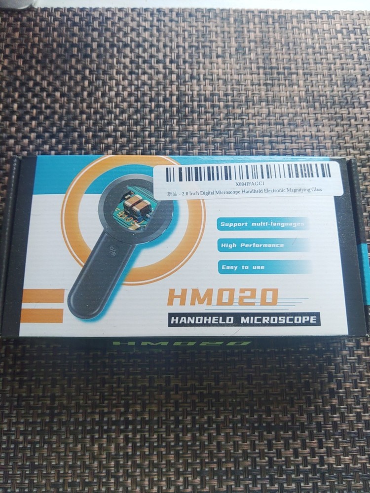 HM020 Handheld Digital Microscope 2.0 Inch Screen Biological Laboratory