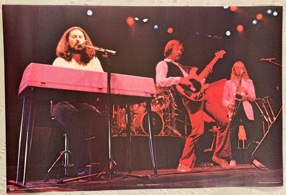 Supertramp 1980 Poster Pace Scotland