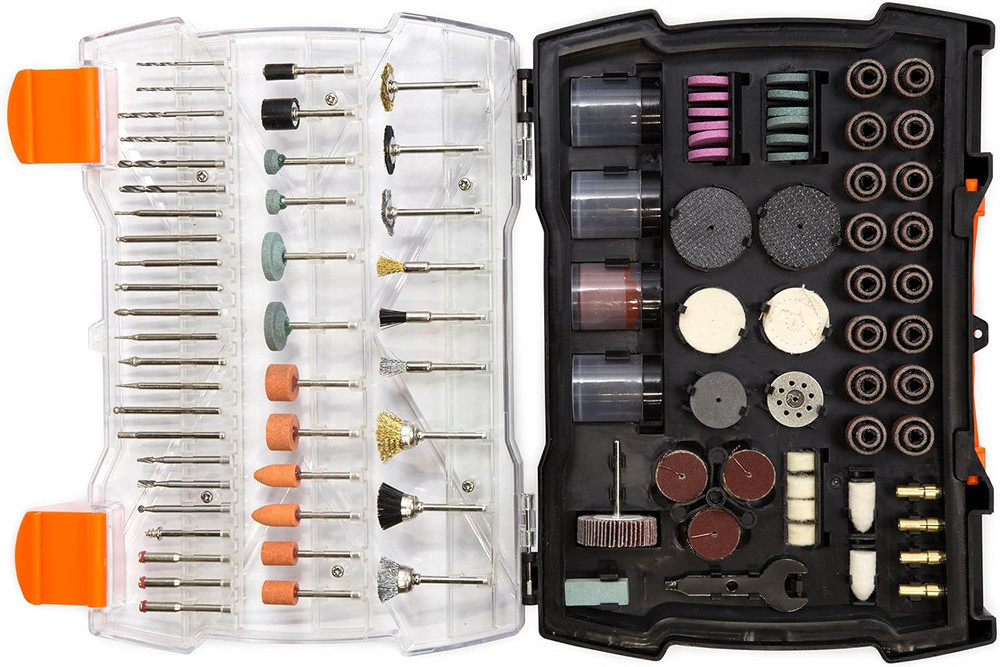 230282A 282-Piece Rotary Tool Accessory Kit with Carrying Case