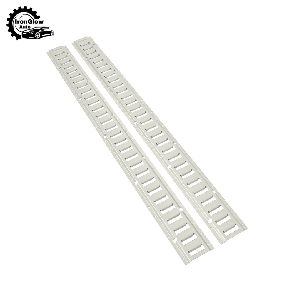 8 Pack 5 Ft Silver Galvanized E Track Rail for Cargo Trailer Van Truck