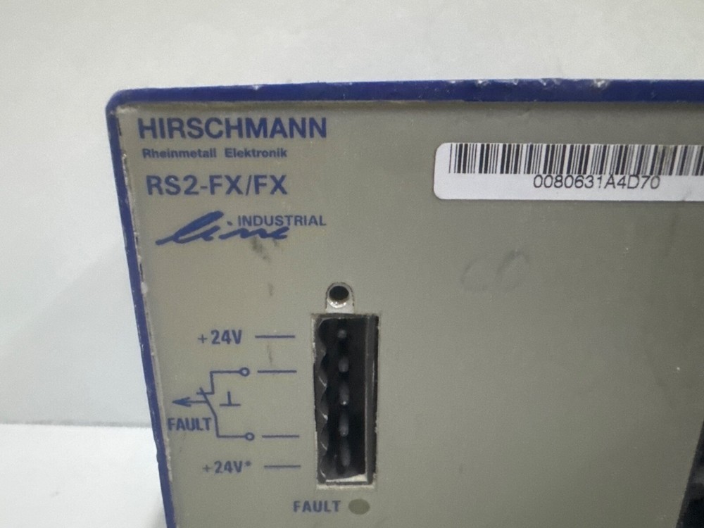 HIRSCHMANN RS2-FX/FX Rail Switch