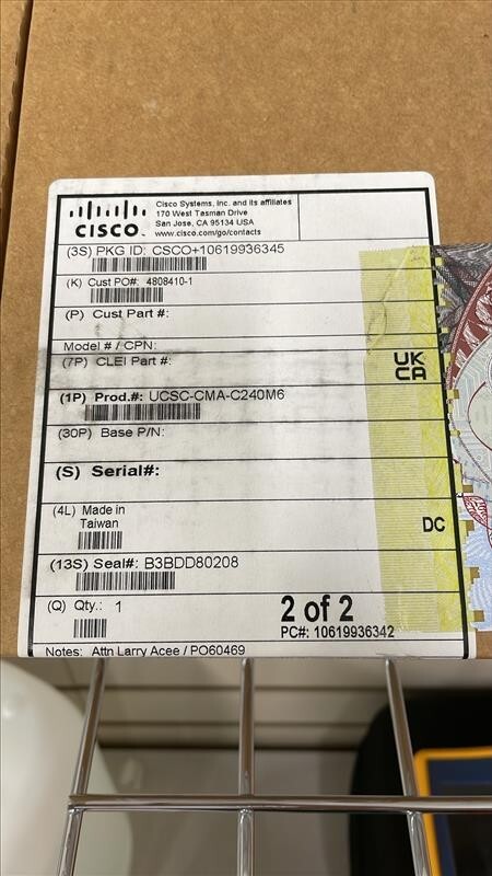 NEW Cisco Cable Management Arm UCSC-CMA-C240M6
