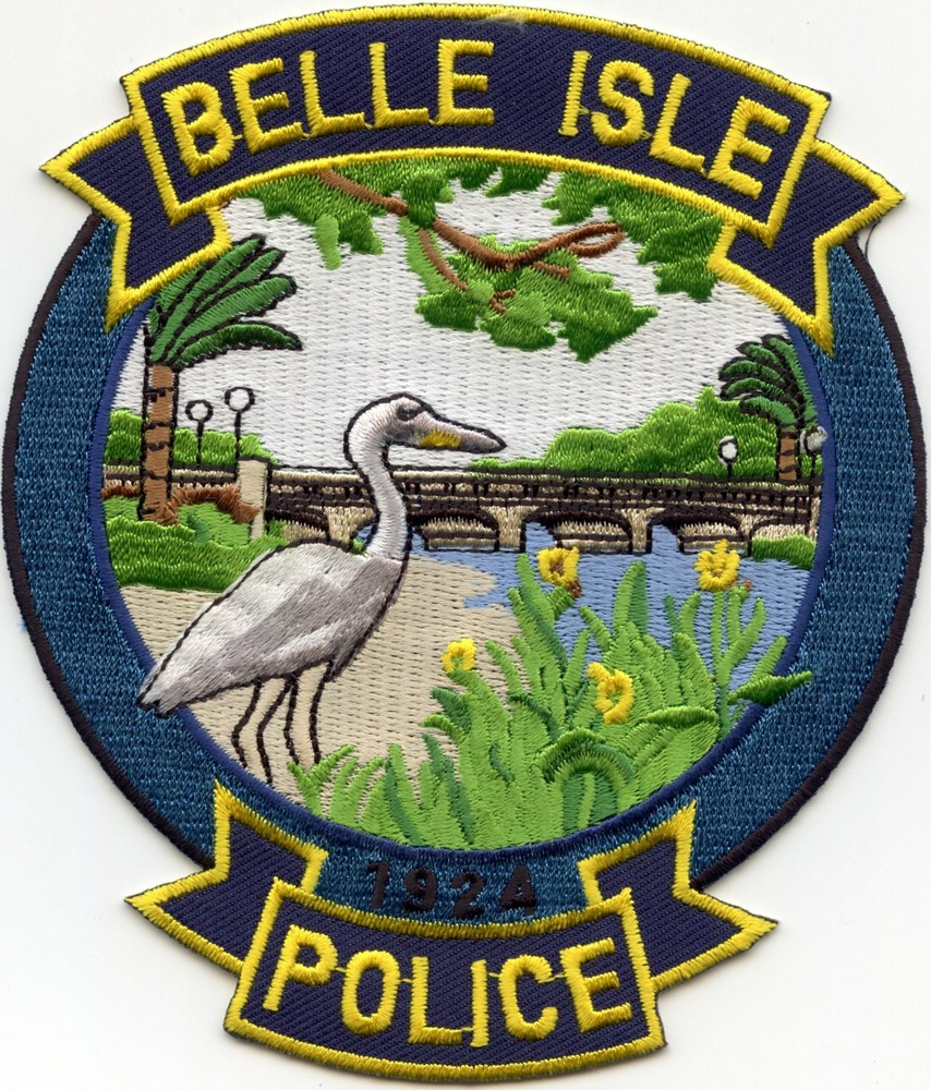 BELLE ISLE FLORIDA FL Large POLICE PATCH