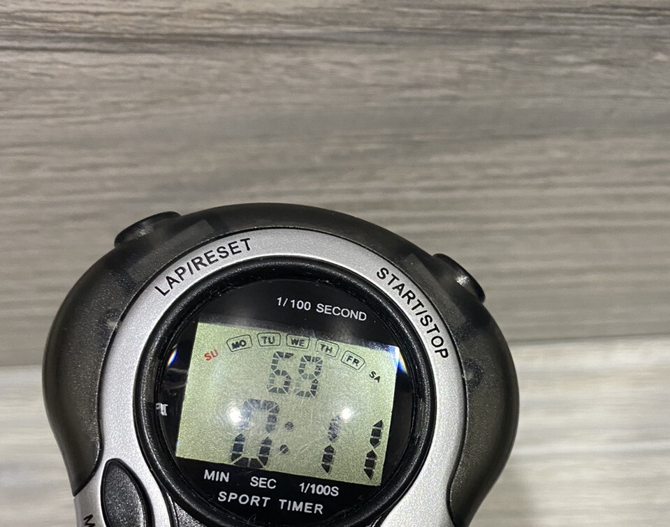 Beverly Hills Stop Watch/timer Exercising/trackstar See Details