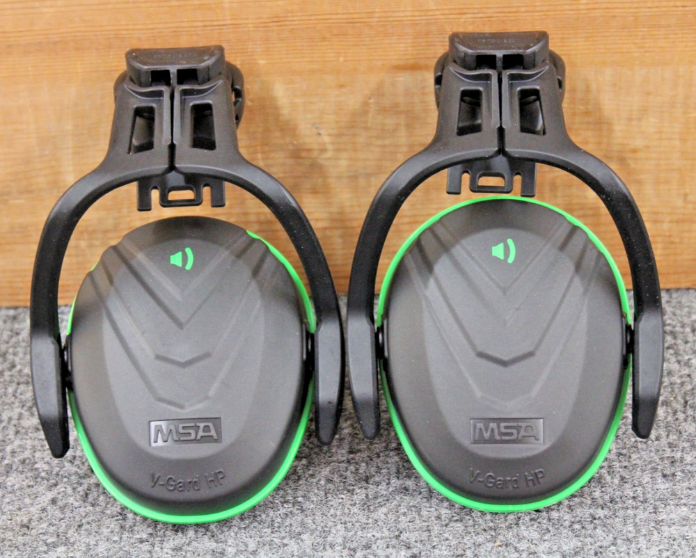 MSA Safety V-Gard Cap-Mounted Hearing Protection, Low E (New)