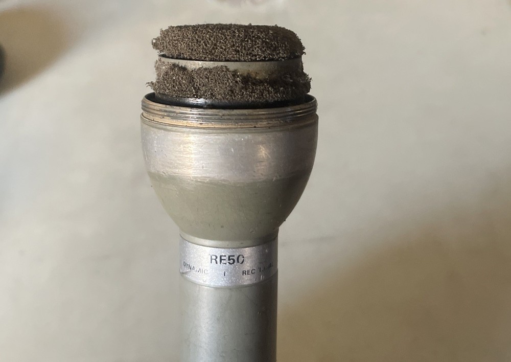 Vintage 1992 Electro Voice RE-50 dynamic microphone