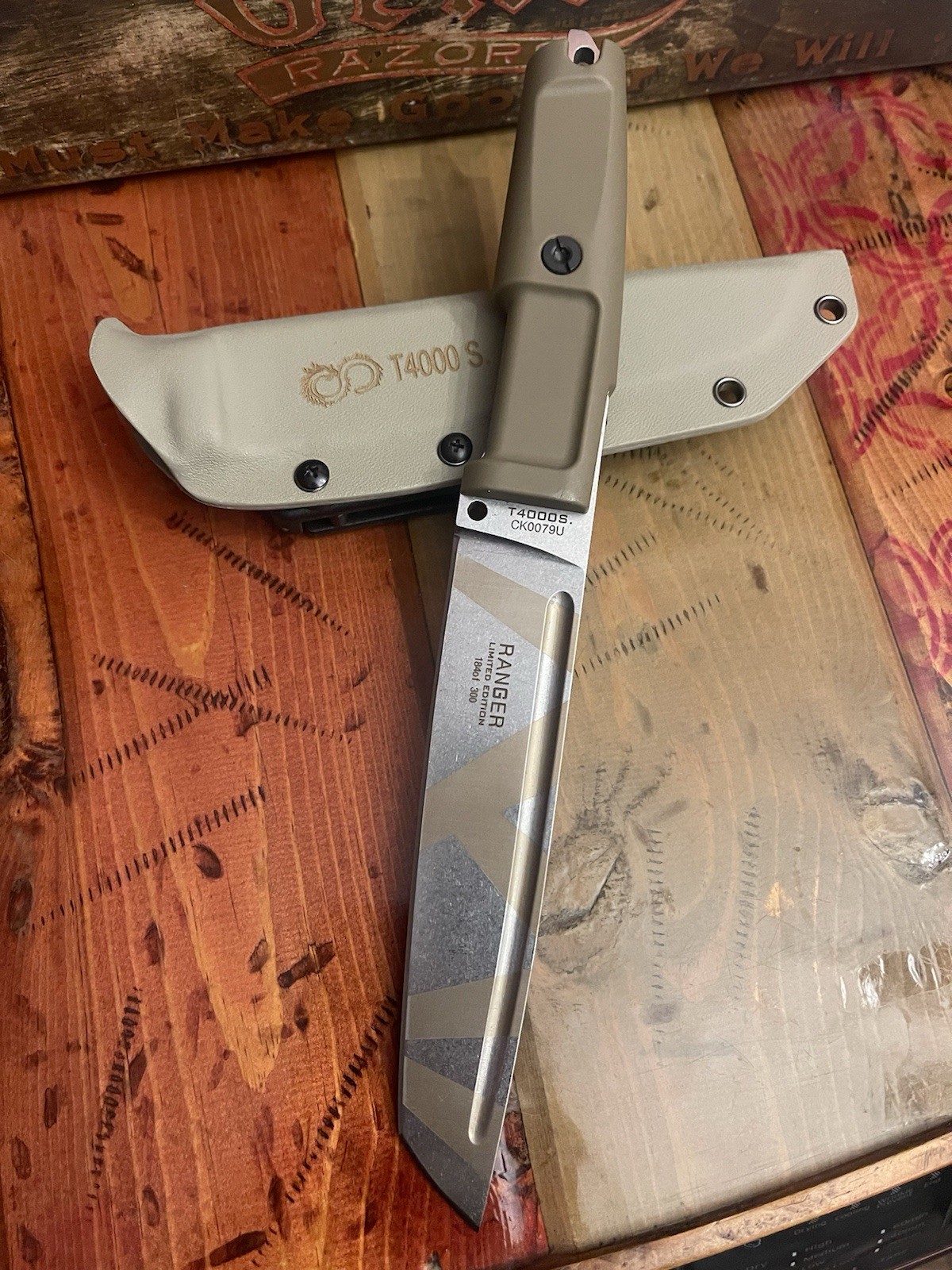 Extrema Ratio Large Ranger Japanese Tanto