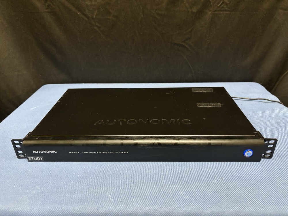 Autonomic MMS-2A Two Source Mirage Audio Server Testec