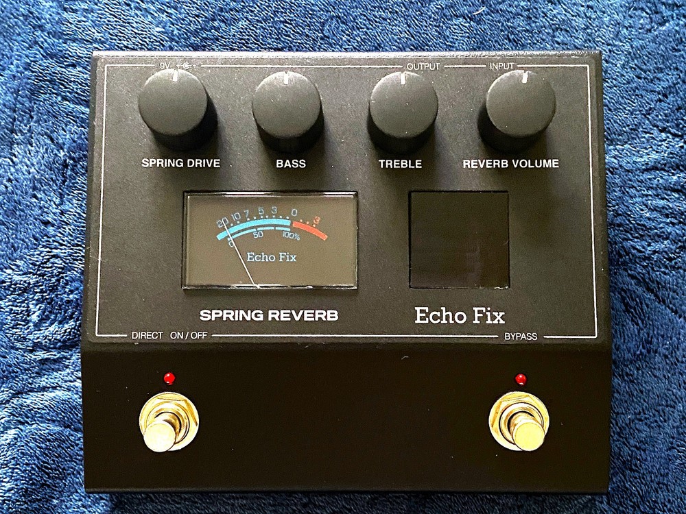 Echo Fix EF-P2 Spring Reverb - Guitar Effects Pedal