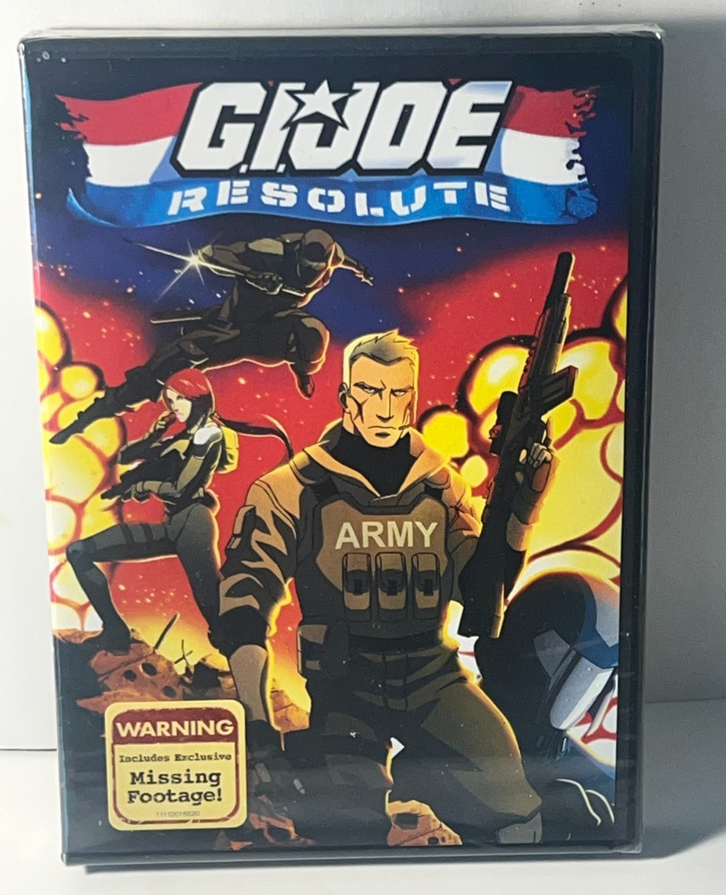 G.I. Joe Resolute (DVD, 2009) New