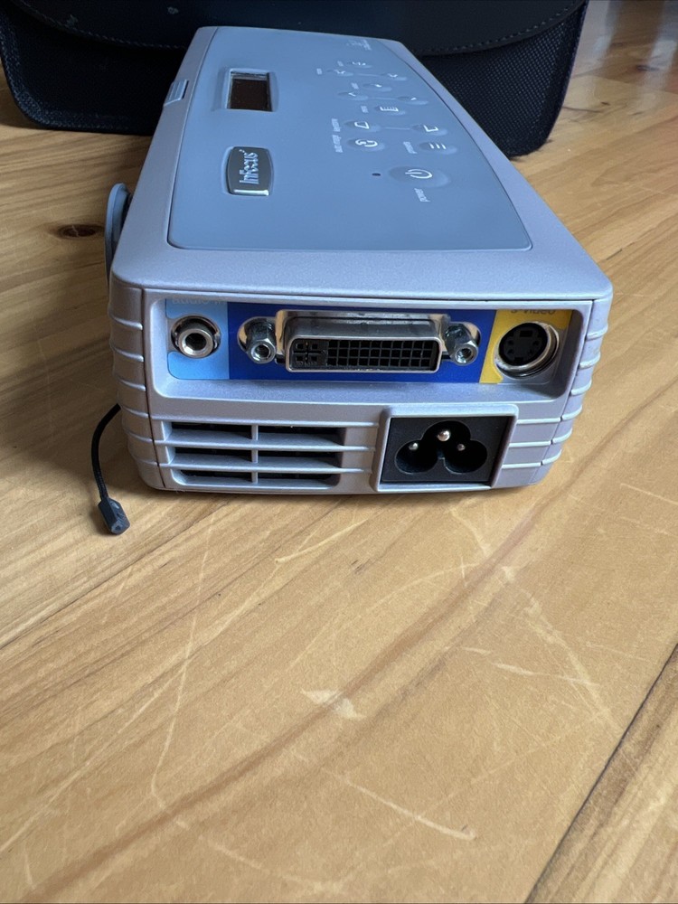 Infocus LP120 DLP Portable Projector With Leather Case