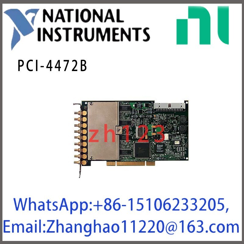 NI PCI-4472B 8-channel 24-bit Vibration Optimized DSA