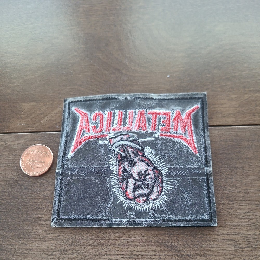 Nice Metallica 3.25 " Iron On Patch