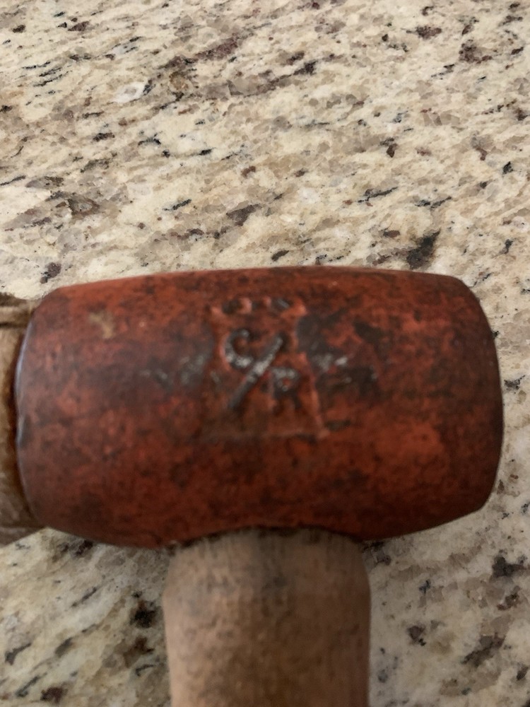 Chicago Rawhide Vintage C/R No. 3 Rawhide Hammer Mallet.