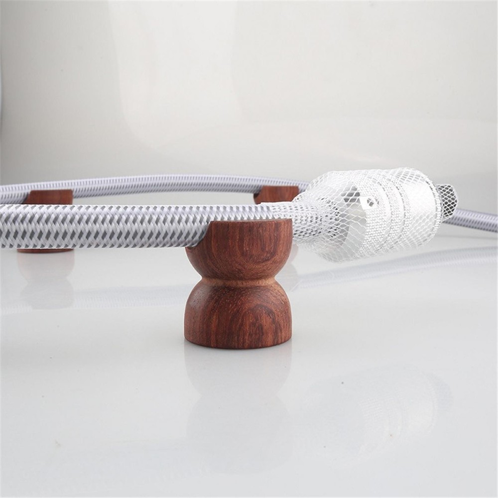 HiFi Audio Rosewood Insulation Wire Bracket Line Support Speaker Cable Holder