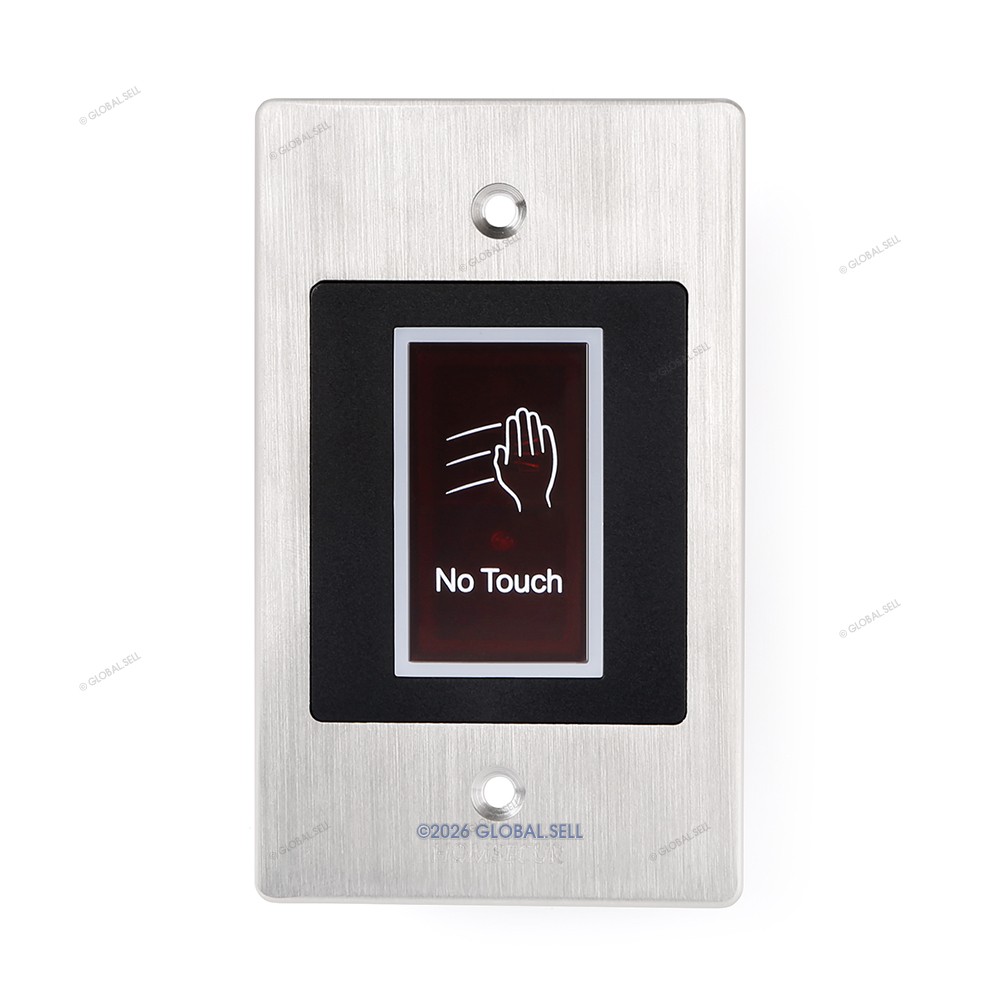 IR Touchless Switch LED No-Touch Exit Button For Door Open Access Control Lock