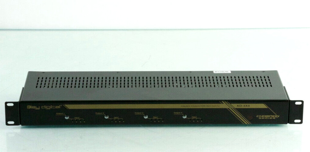 FULLY TESTED Key Digital KD-4x4 4x4 HDMI Matrix Switcher/ Switch o217