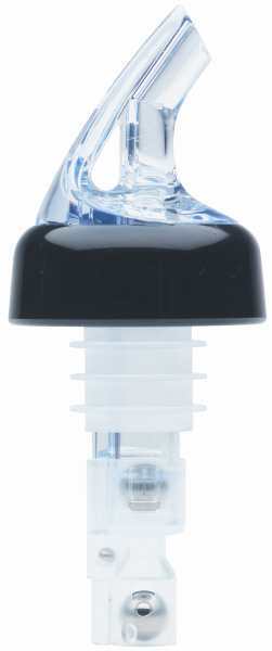 (6X) 1 oz. LIQUOR BOTTLE POUR SPOUT 3-Ball MEASURED Precision Posi Pourer
