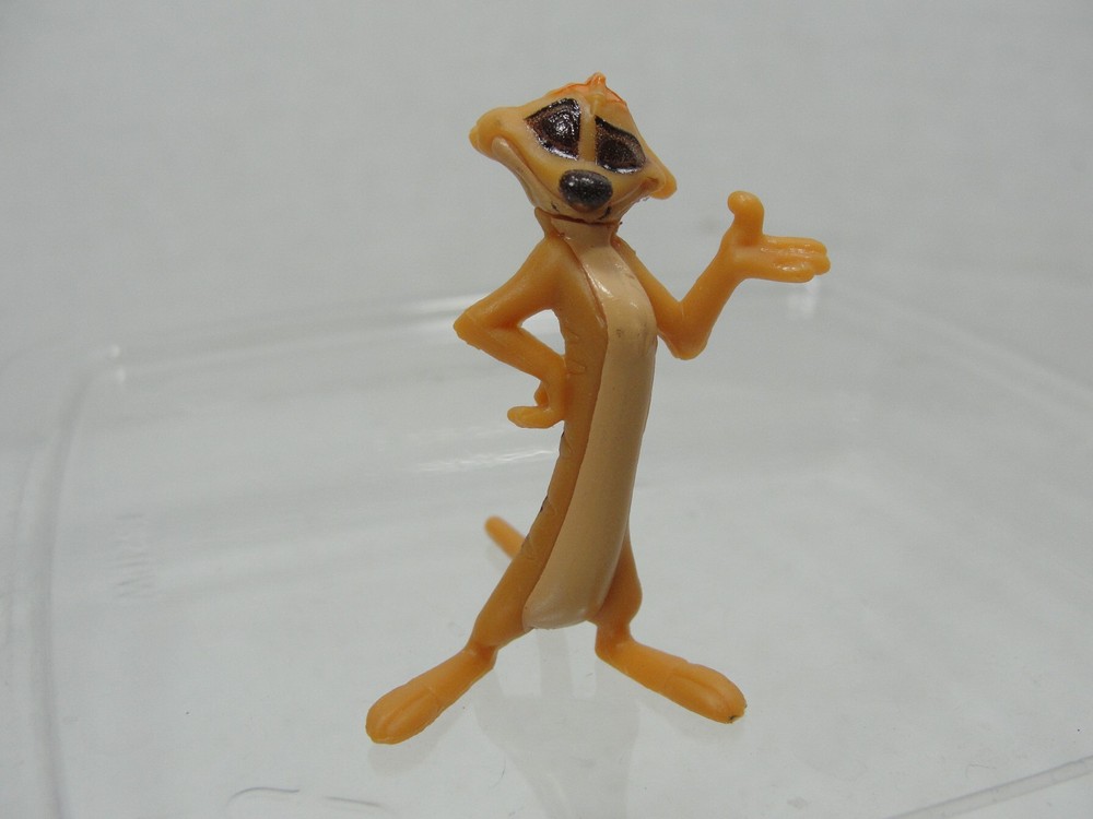 Disney  the Lion King Timon Mini Hard Plastic Action  Figure.