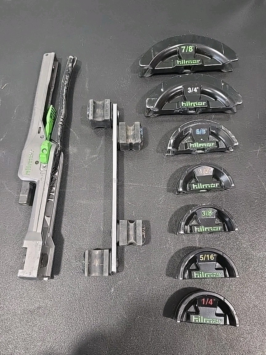 Hilmor 183903 compact hvac soft copper tubing bender kit 1/4-7/8" w/ case