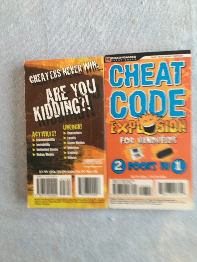 Bradygames Cheat Code Explosion For Handhelds Angry Birds Bonus/Secret Codes 200