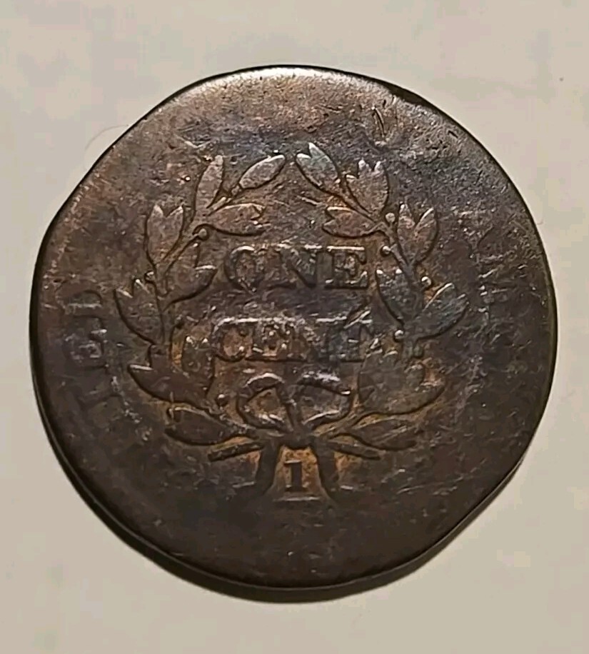 1803 U.S. Liberty Draped Bust Large One Cent Coin Circulated