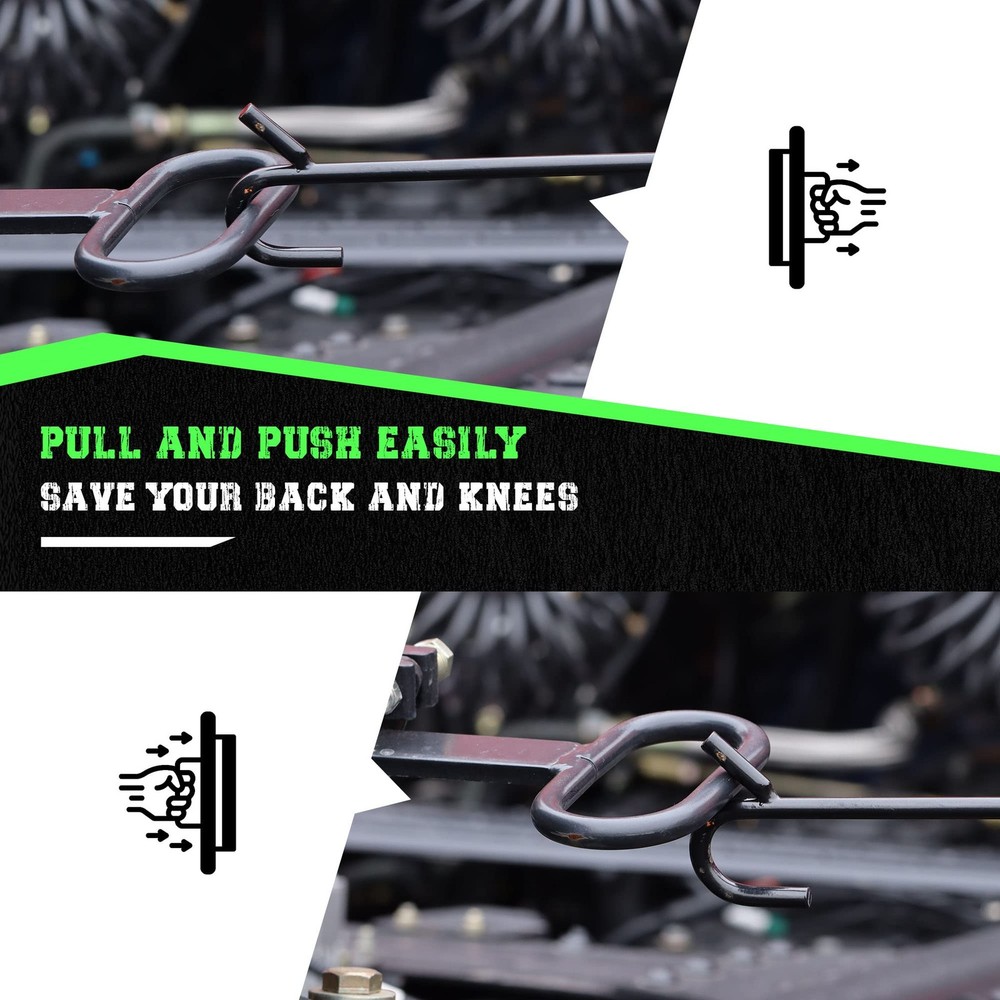 5th Wheel Pin Puller 2 Pack 32" Solid Steel Chrome Plated 5th Wheel Puller Ho...