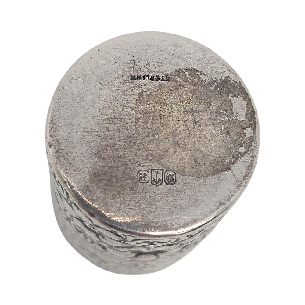 Gorham Sterling Silver Repousse Thread Holder #23329