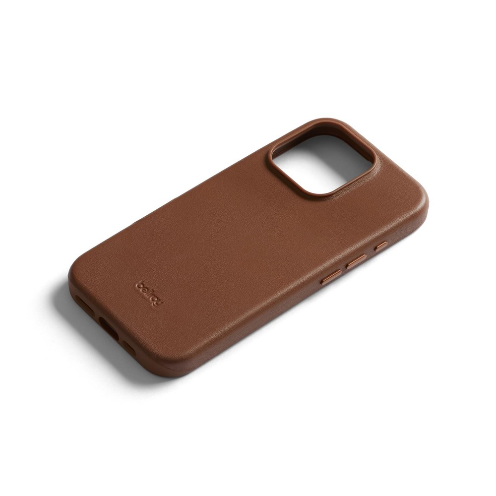 Bellroy Leather Case for iPhone 16 Pro - Sienna