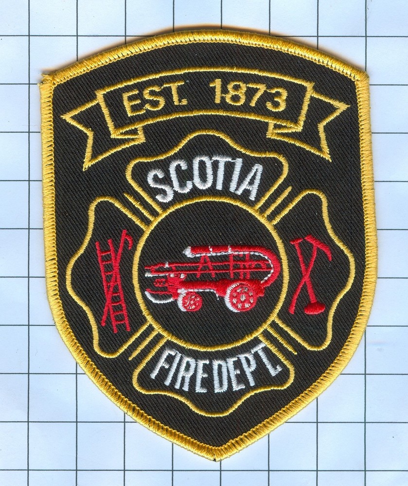 Fire Patch - Scotia Est 1873