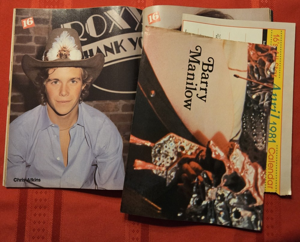 16 Magazine April 1981 KISS Peter Criss