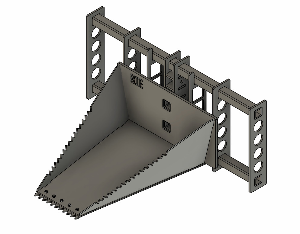 Skid Steer quick attach frame for Xsystem attachments.