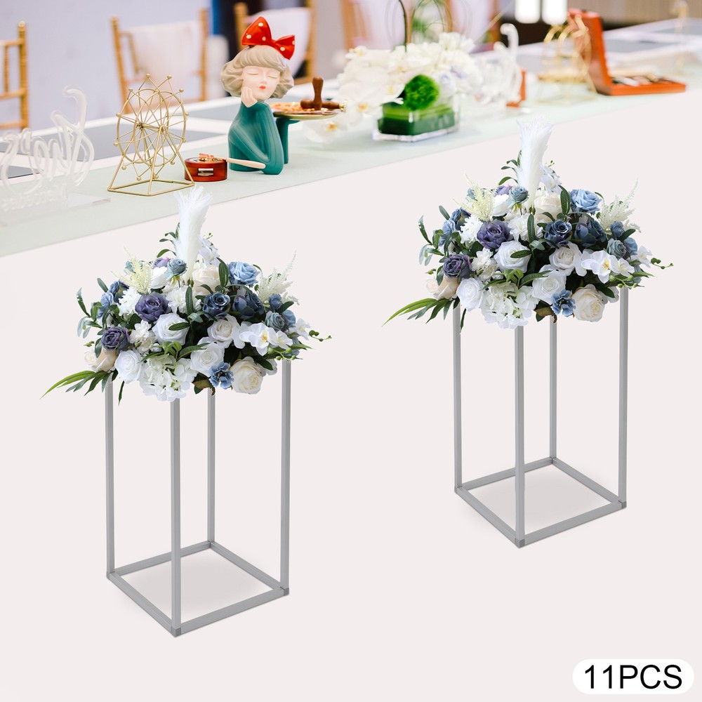 11 Pcs Rectangular Wedding Display Rack Flower Holder for Wedding Decorations