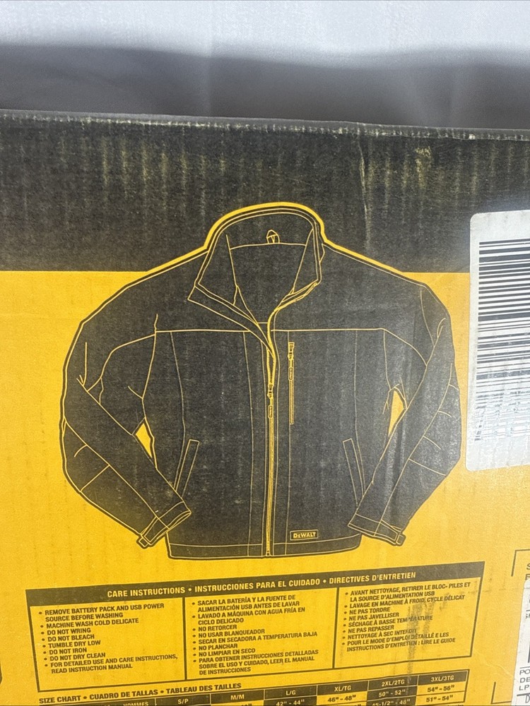 Dewalt Softshell Heated Jacket Kit Dchj060c1-m