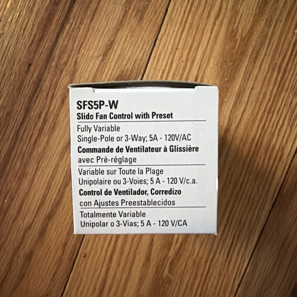 Core SKYE Fan Control 5A Fully Variable- White