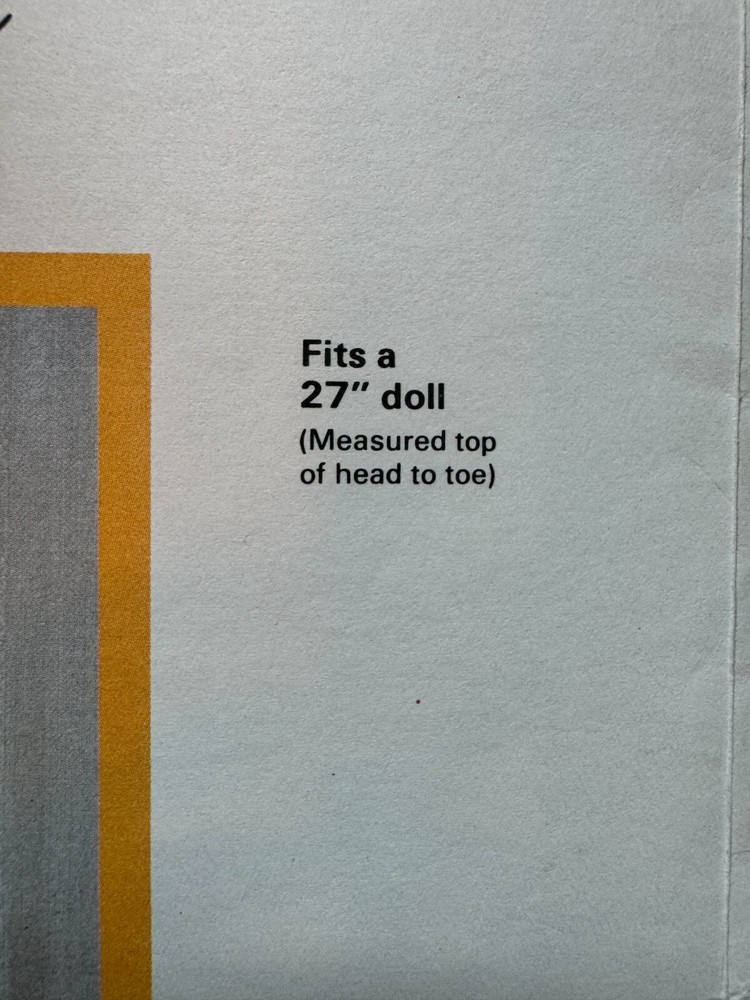 Byron Doll Patterns #BY-166 "Danielle" - New Old Stock/Uncut