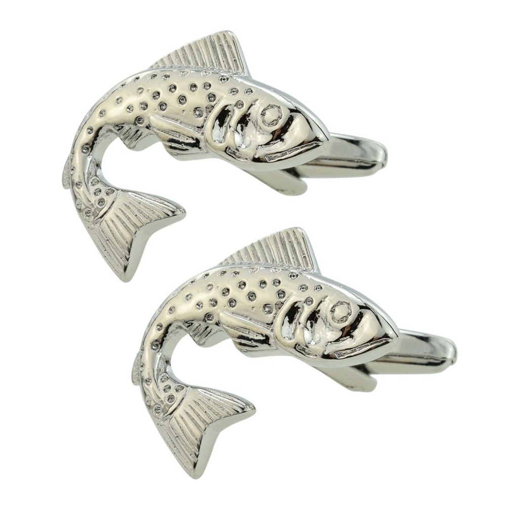 Leaping Salmon Cufflinks X2PSN031