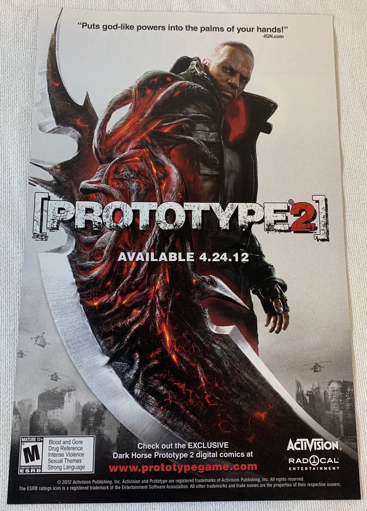 2012 video game ad ~ PROTOTYPE 2