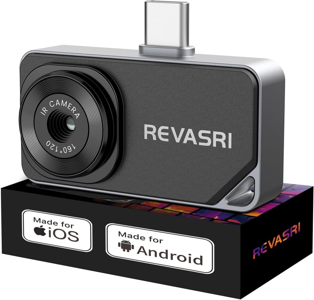 Thermal Camera for iPhone and Android, 320×240 Super IR Resolution Thermal Imagi