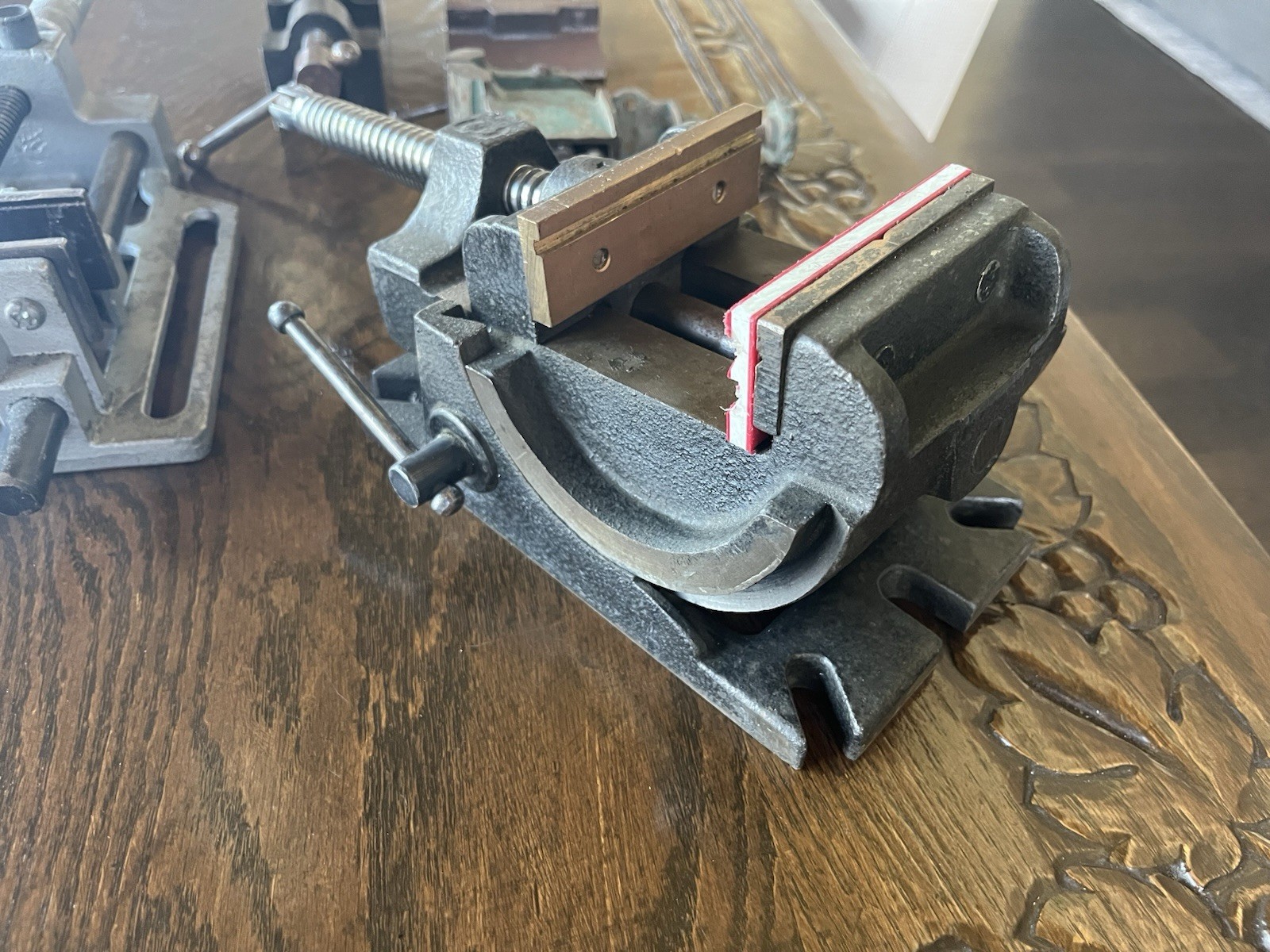 Machinist Vise Lot Tools Bits Yankee 992 USA Lathe