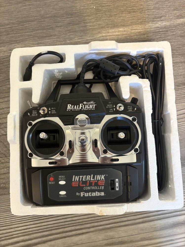 Realflight G5 w/ Interlink Controller RC Remote Control Flight Simulator Tested