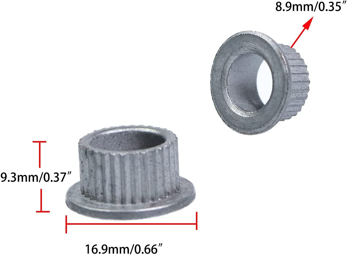 Door Hinge Pin and Bushing Repair Kits Compatible with 1988-2002 Chevy GMC C1500