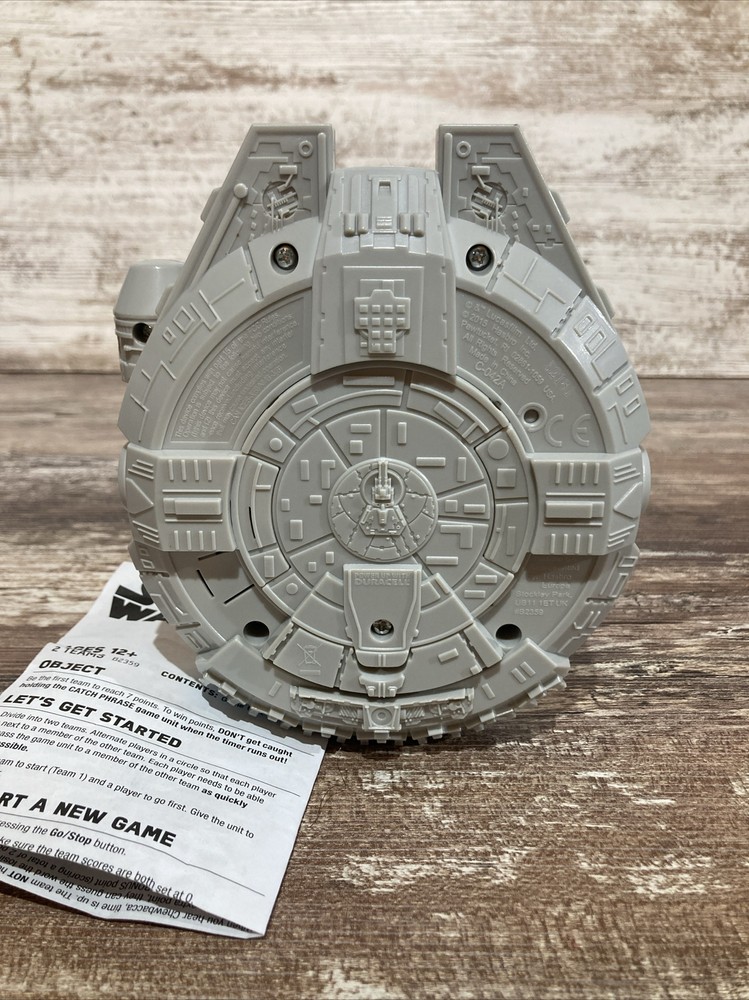 Star Wars Millennium Falcon Catch Phrase Electronic Handheld Game Hasbro