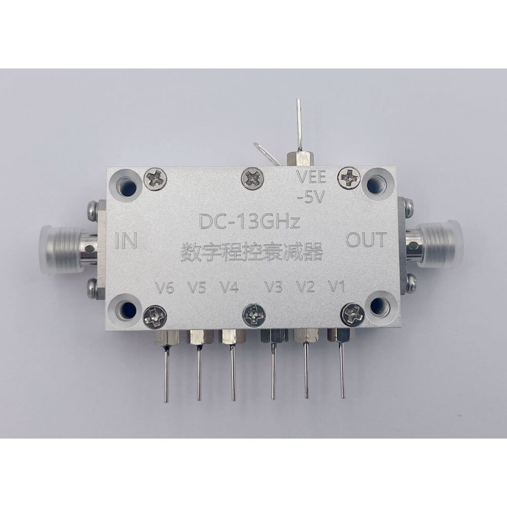 DC-13G Negative/ Positive Voltage Version Digital Programmable RF Attenuator