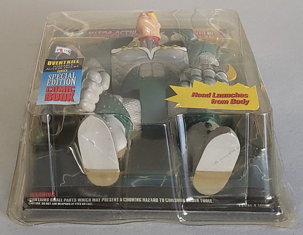 SPAWN OVERTKILL 2ND RELEASE DRK GREEN HIGHLIGHTS WITH SPECIAL EDITION COMIC BOOK