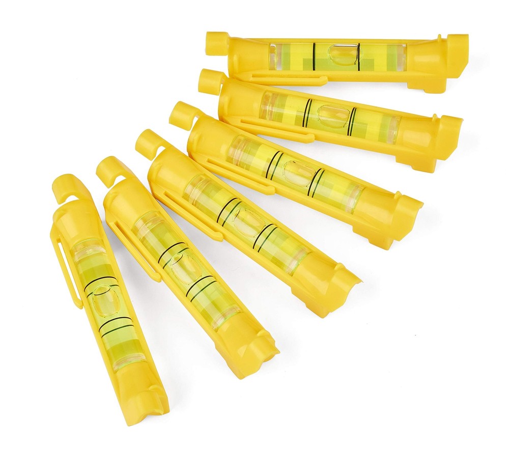 6 Pcs Hanging Line Level String Level Tools for Layout Brick Working Site Lining