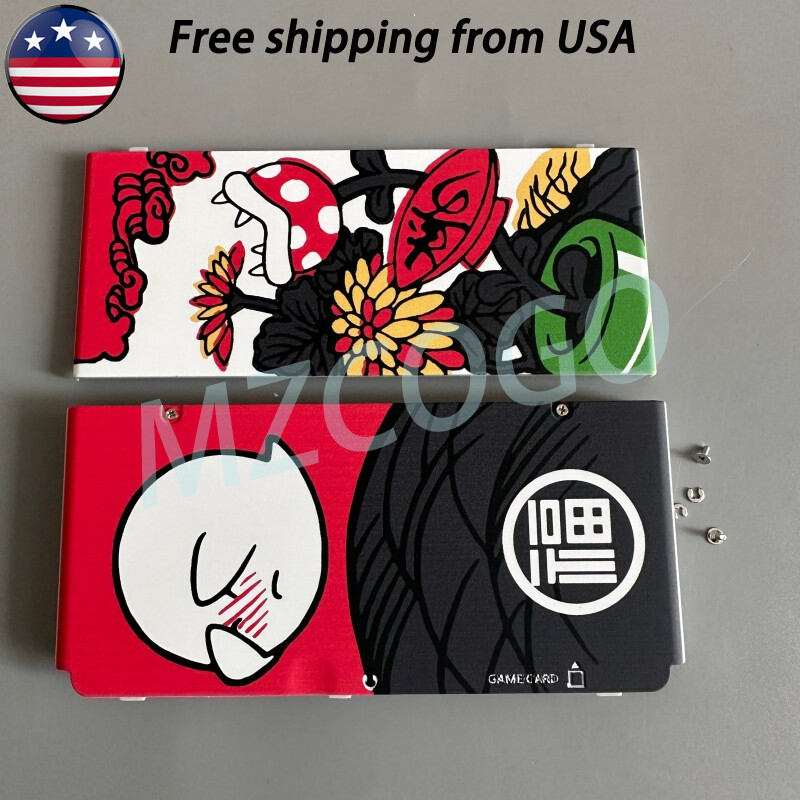 Front + Back Housing Shell Case Cover Replace For Nintendo New 3DS Console