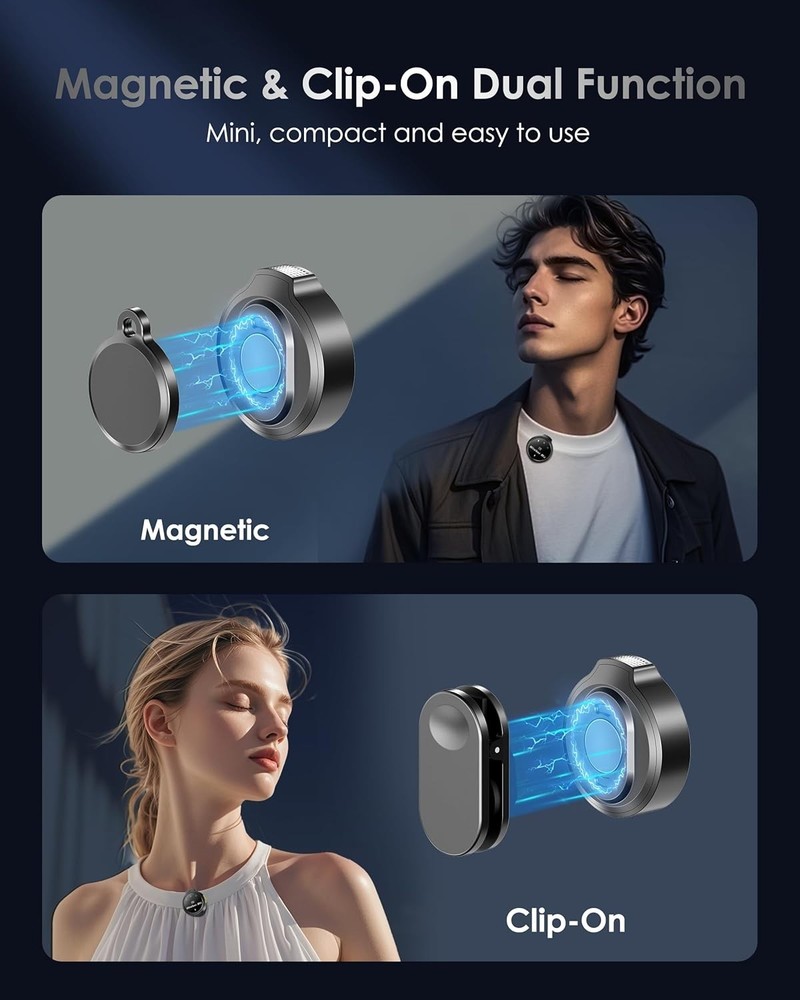 2.4GHz Noise-Canceling Wireless Mic for iPhone & Android - Instant Setup & Use