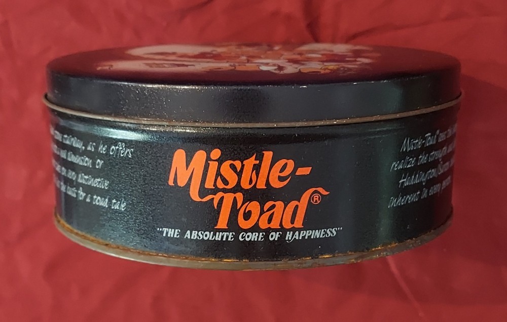 Vintage Mistle-Toad tin