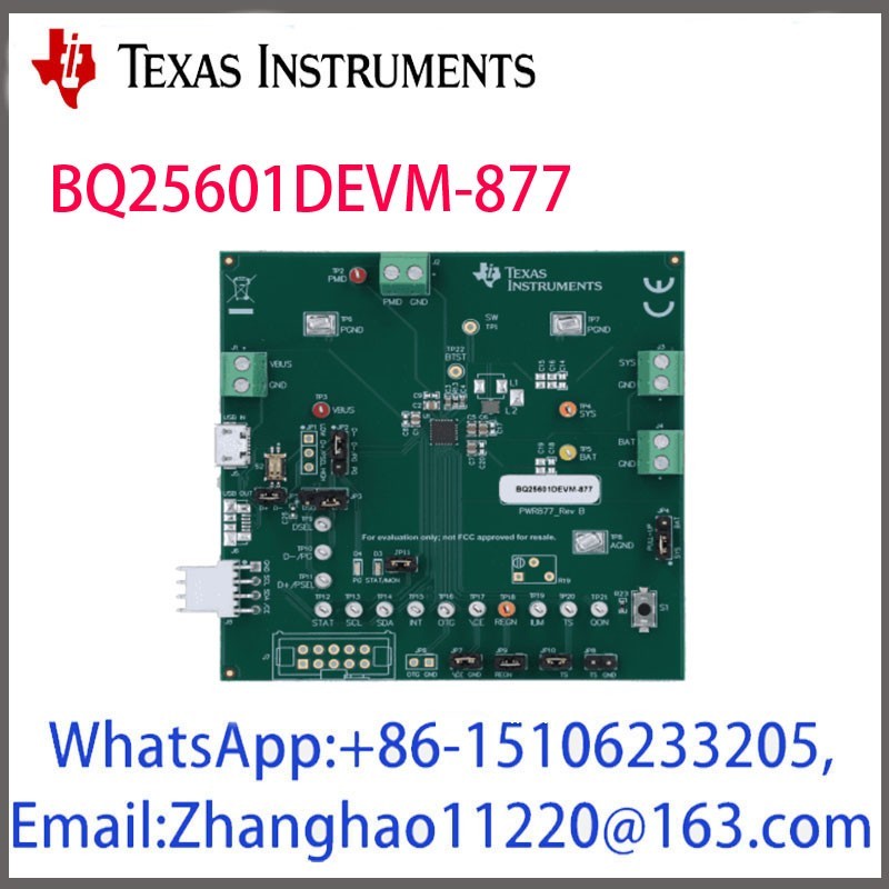 BQ25601DEVM-877 Power Management Development Board NVDC Single-Cell 3A Battery C